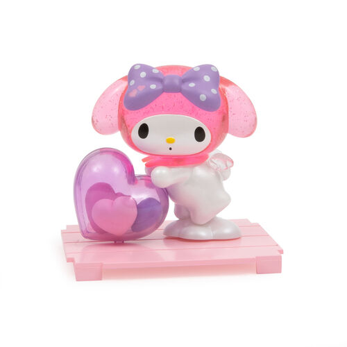 Figura sorpresa Kuromi & My Melody Love Story Hello Kitty surtido