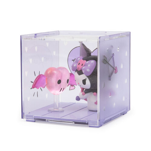 Figura sorpresa Kuromi & My Melody Love Story Hello Kitty surtido