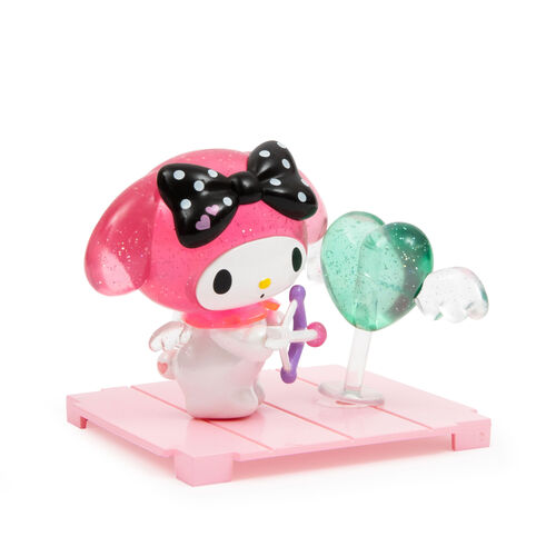 Figura sorpresa Kuromi & My Melody Love Story Hello Kitty surtido