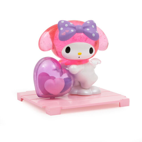 Figura sorpresa Kuromi & My Melody Love Story Hello Kitty surtido