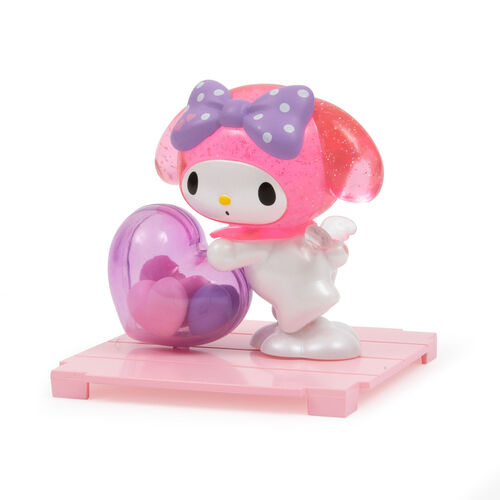 Figura sorpresa Kuromi & My Melody Love Story Hello Kitty surtido