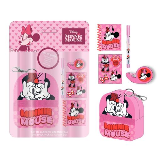 Disney Minnie Stationery mini backpack set