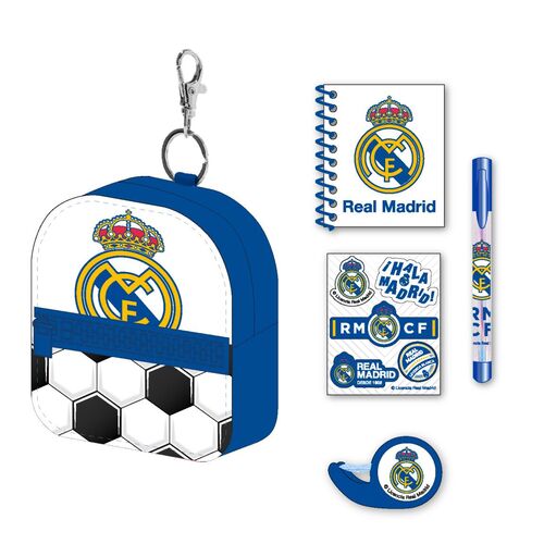 Real Madrid Stationery mini backpack set