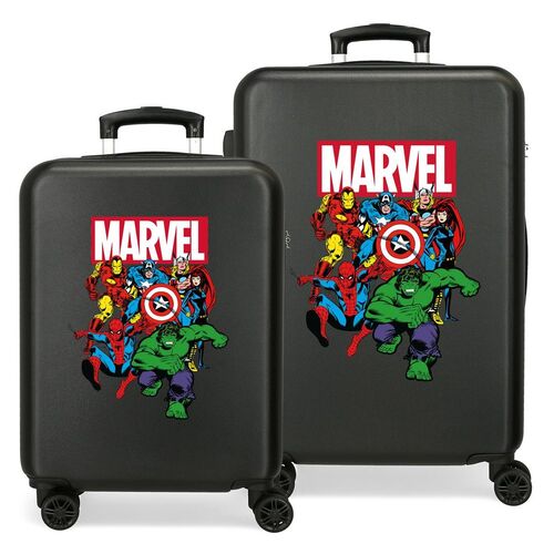 Set 2 Maletas trolley ABS Sky Los Vengadores Avengers Marvel