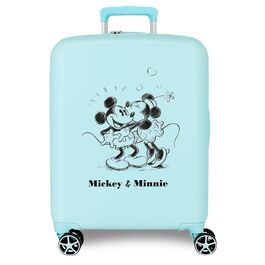 Maleta trolley ABS Kisses Mickey & Minnie Disney 55cm