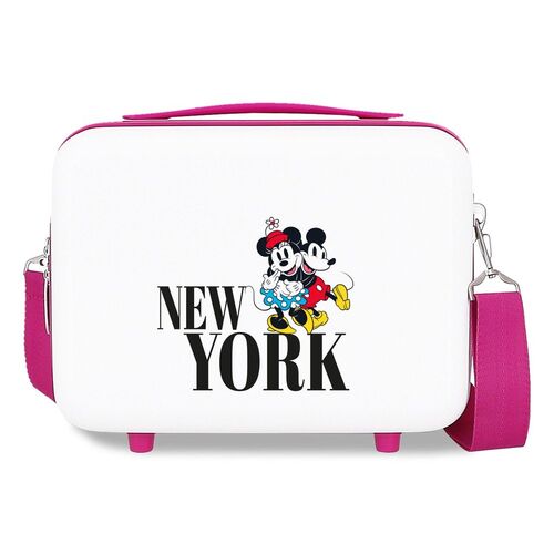 Disney Mickey & Minnie Trip To New York adaptable ABS vanity case