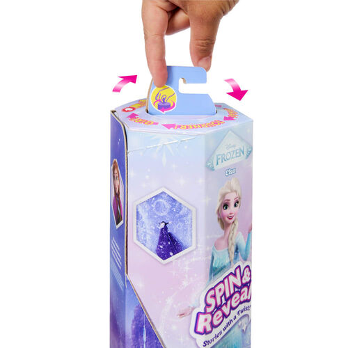 Muñeca Spin And Reveal Elsa Frozen Disney