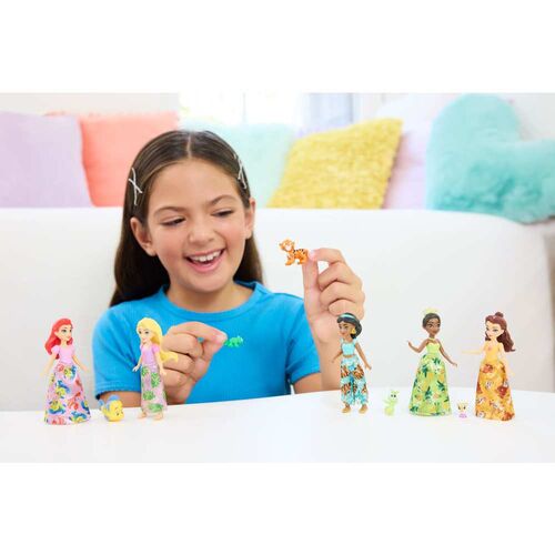 Blister 5 muñecas Princesas Disney