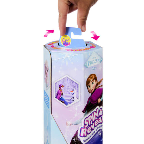 Muñeca Spin And Reveal Anna Frozen Disney