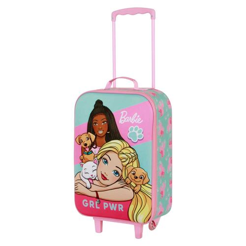 Maleta trolley 3D Pets Barbie 52cm