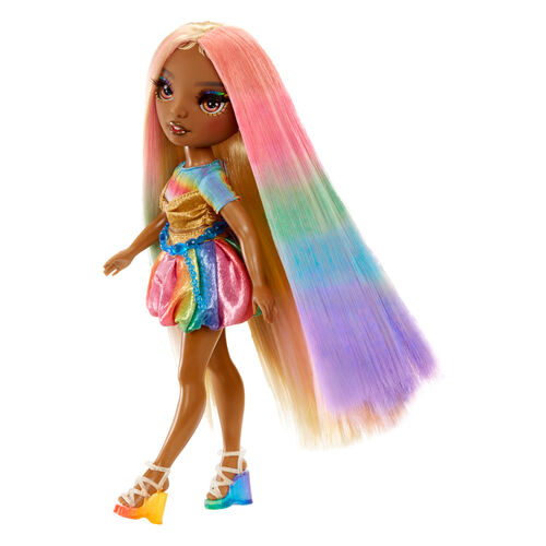Rainbow High Hair Chalk & Style Meline doll