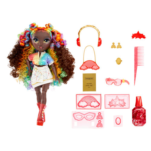Rainbow High Crystal Fashion Iris doll