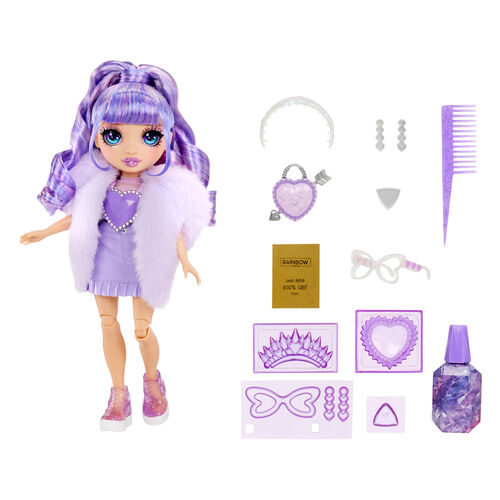 Rainbow High Crystal Fashion Violet doll