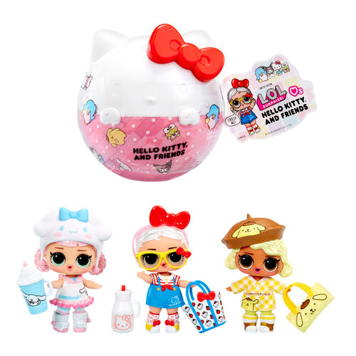 L.O.L. Surprise assorted Loves Hello Kitty Tots & Friends Capsule surprise doll
