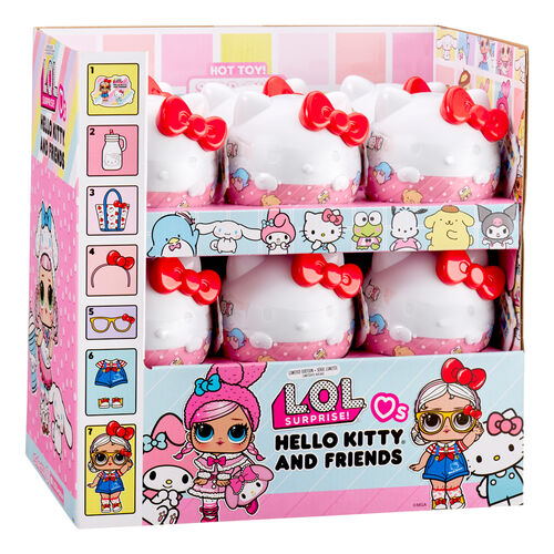 L.O.L. Surprise assorted Loves Hello Kitty Tots & Friends Capsule surprise doll