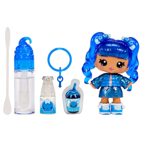 Yummiland assorted Mini doll + lip gloss