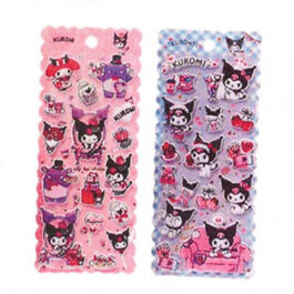 Hello Kitty Kuromi assorted Embossed stickers