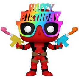 Figura POP Marvel Deadpool 30th Birthday Hat Deadpool Exclusive