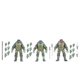 Set 3 figuras Ghost Brothers Teenage Mutant The Last Ronin Tortugas Ninja 18cm