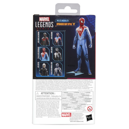 Marvel Legends Spider-Man 2 Miles Morales Upgraded Suit figure 15cm