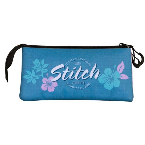 Disney Stitch Skate triple pencil case