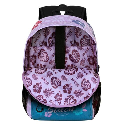 Mochila Skate Stitch Disney 44cm adaptable