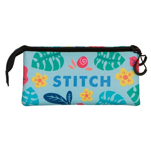 Disney Stitch Guitar triple pencil case