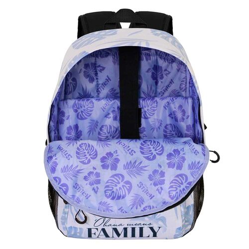 Mochila Couple Stitch Disney 44cm adaptable