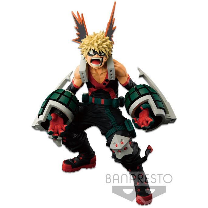 Figura The Katsuki Bakugo The Anime Academy Super Master Stars Piece My Hero Academia 24cm