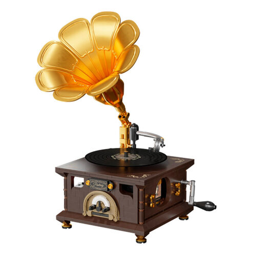 Joyside Retro Phonograph Construction Kit 646pcs