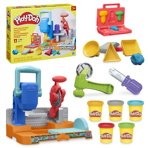 Play-Doh Tool bank