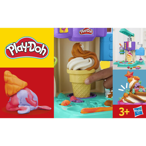 Play-Doh Multicoloured ice cream parlour