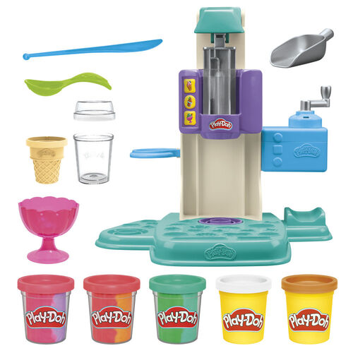 Play-Doh Multicoloured ice cream parlour