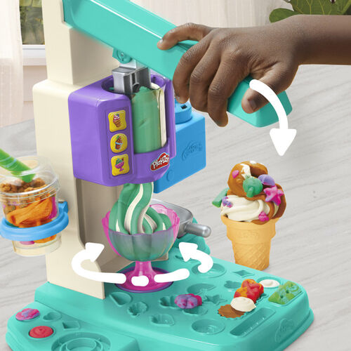Play-Doh Multicoloured ice cream parlour