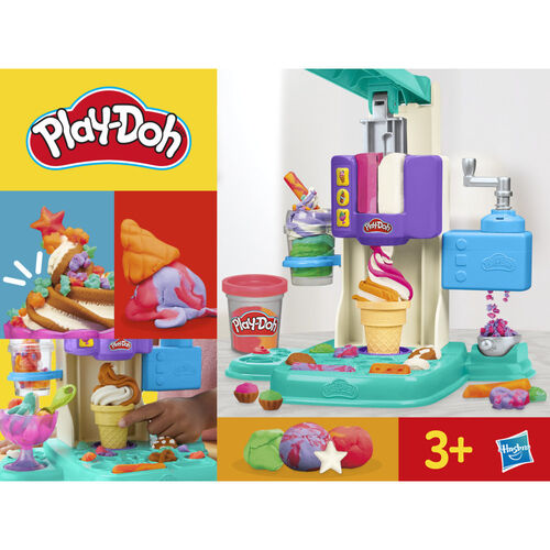 Play-Doh Multicoloured ice cream parlour