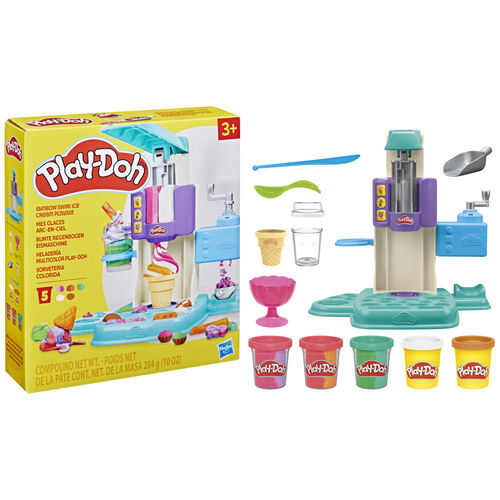 Play-Doh Multicoloured ice cream parlour