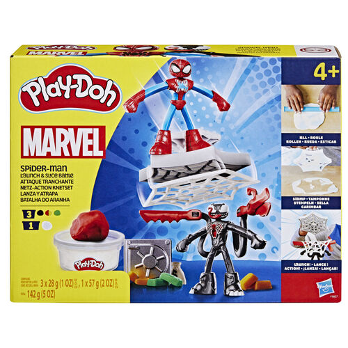 Play-Doh Marvel Spiderman Throw and catch