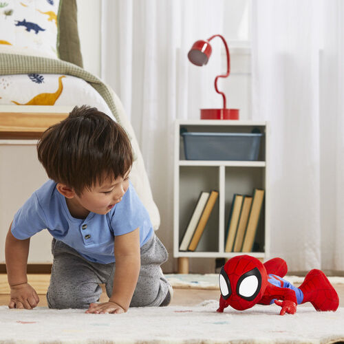 Muñeco peluche Spidey Baila y Gatea Spidey and His Amazing Friends Marvel