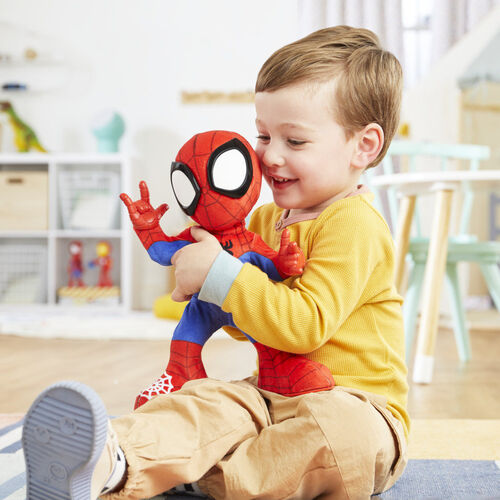 Muñeco peluche Spidey Baila y Gatea Spidey and His Amazing Friends Marvel