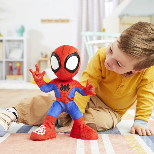 Muñeco peluche Spidey Baila y Gatea Spidey and His Amazing Friends Marvel