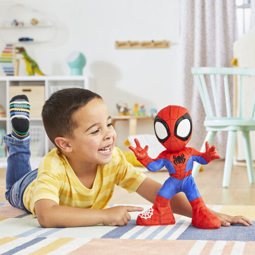 Muñeco peluche Spidey Baila y Gatea Spidey and His Amazing Friends Marvel