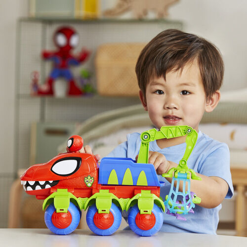 Marvel Spidey and His Amazing Friends Dino-grua arachnid