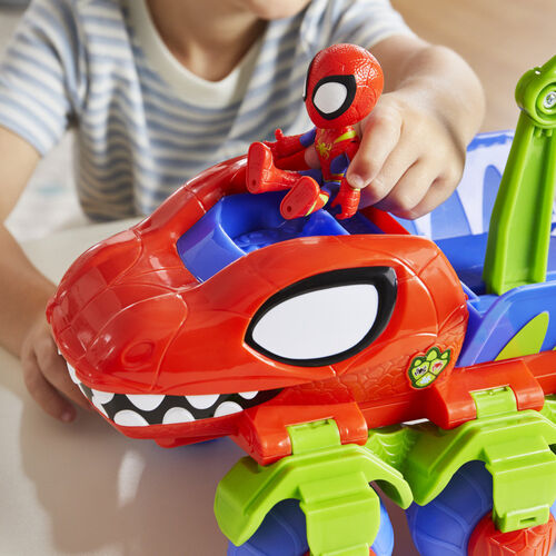 Marvel Spidey and His Amazing Friends Dino-grua arachnid