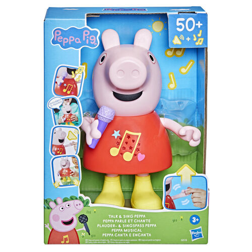 Muñeca musical Peppa Pig español
