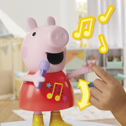 Muñeca musical Peppa Pig español