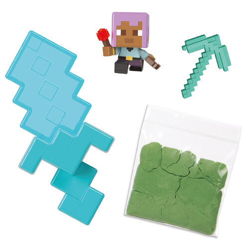 Minecraft Mini Mode Mining assorted figure