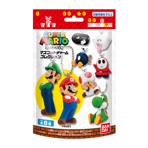 Sobre sorpresa llavero figura Super Mario Bros 2,5cm surtido