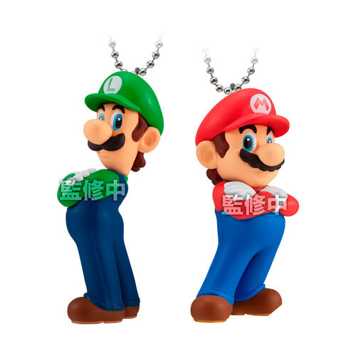 Sobre sorpresa llavero figura Super Mario Bros 2,5cm surtido