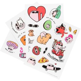 Set pegatinas reutilizables Ketnipz