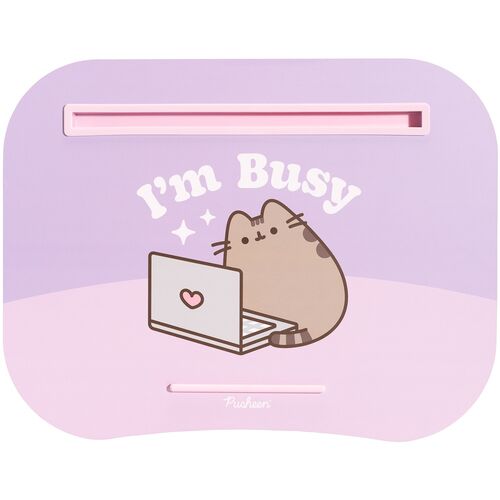 Pusheen laptop stand